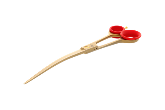 Posh Gold 8.5" Curved Shears