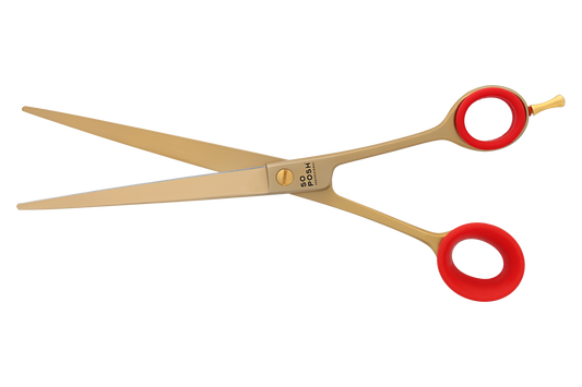 Posh Gold 8.5" Straight Shears